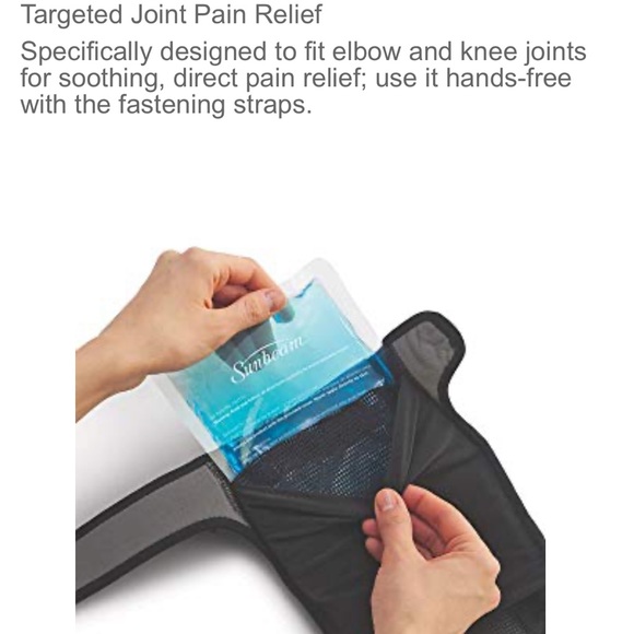 Sunbeam Heating Pad Wrap and cold pack for Joint Pain Relief, Auto Shut Off, New - Picture 15 of 16